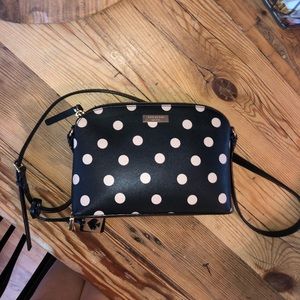 KATE SPADE|🦋 polka dot crossbody purse
